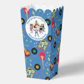 ロックスターボーイズバンド誕生日パーティー フェイバーボックス (正面)