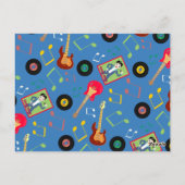 ロックスターボーイズバンド誕生日パーティー ポストカード (裏面)