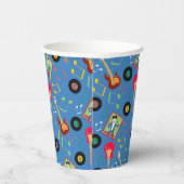 ロックスターボーイズバンド誕生日パーティー 紙コップ (右)