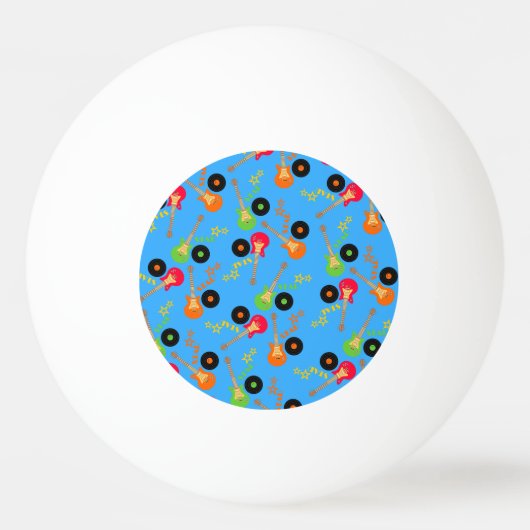 ロックスターボーイバースデーパーティー 卓球ボール (正面)