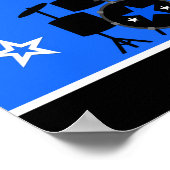 ロックスターボーイ誕生日バナー40x12 ポスター (角)