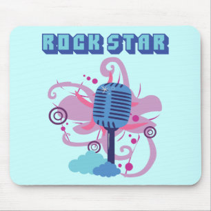 ロックスターマイク マウスパッド