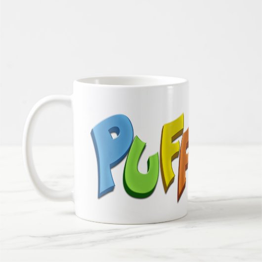 ロックスターマグをかみそり コーヒーマグカップ (左)