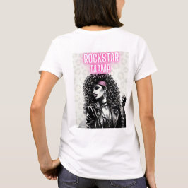 ロックスターママ:あなたの内の岩の女神をチャンネル Tシャツ