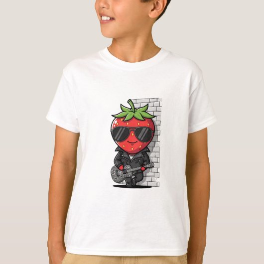 ロックスターミニストロベリー Tシャツ (正面)