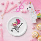 ロックスターモーソネーターロッカー紙プレート ペーパープレート (パーティー)