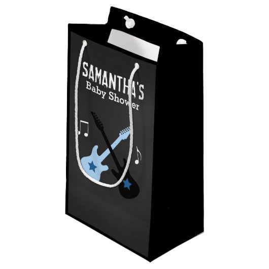 ロックスターロックバイバイベビーシャワー抱き枕 スモールペーパーバッグ (正面アングル)