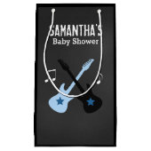 ロックスターロックバイバイベビーシャワー抱き枕 スモールペーパーバッグ (正面)