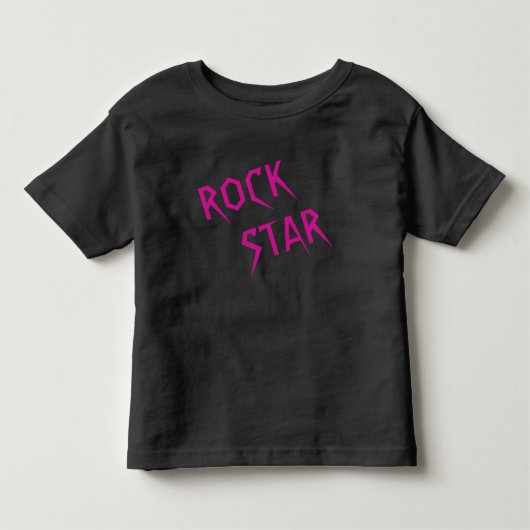 ロックスターワイシャツ トドラーTシャツ (正面)
