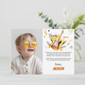 ロックスターワンロックスサンキューカード1st誕生日 サンキューカード (スタンド正面)