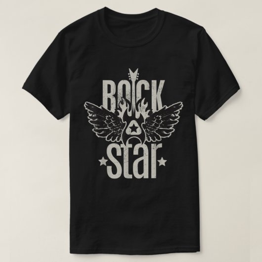 ロックスターヴィンテージ Tシャツ (デザイン正面)