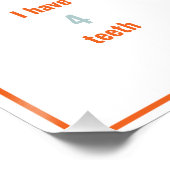 ロックスター最初の誕生日マイルストーン ポスター (コーナー)