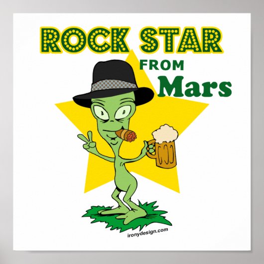 ロックスター火星 ポスター (正面)