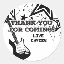 ロックスター誕生日ギター黒星と白星