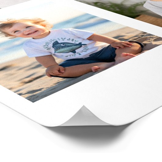 ロックスター誕生日フォトマイルストーンポスター ポスター (角)