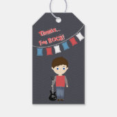 ロックスター誕生日ボーイ ギフトタグ (正面)