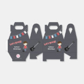 ロックスター誕生日ボーイ フェイバーボックス (折り畳みなし)