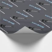 ロックスター誕生日ボーイ ラッピングペーパー (角)