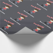 ロックスター誕生日ボーイ ラッピングペーパー (角)