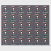 ロックスター誕生日ボーイ ラッピングペーパー (フラット)