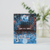 ロックスター誕生日ミュージカルダンスパーティーありがとう ポストカード (スタンド正面)