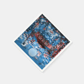 ロックスター誕生日ミュージカルダンスパーティー スタンダードカクテルナプキン (角)