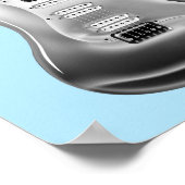 ロックスター赤ちゃんシャワー ポスター (角)