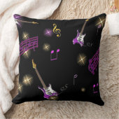 ロックスター音楽の背景装飾用クッション クッション (ブランケット)