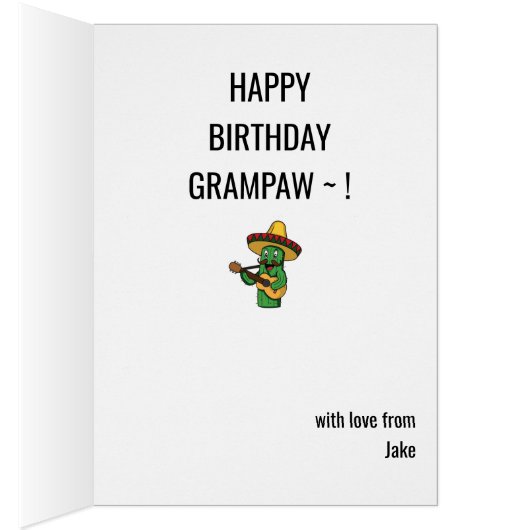 ロックスター40thメンス誕生日ギターファンクおもしろいジョーク (内側 (右))