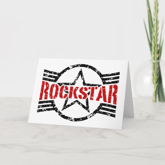 ロックスター カード (正面)