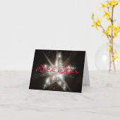 「ロックスター」 カード (黄色い花)