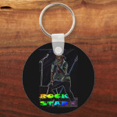 ロックスター キーホルダー (正面)