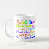 ロックスター コーヒーマグカップ (左)