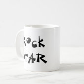 ロックスター コーヒーマグカップ (正面左)