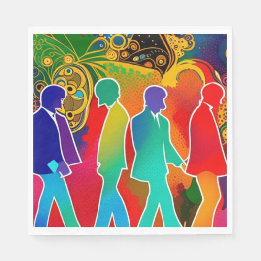 ロックスター スタンダードランチョンナプキン (正面)