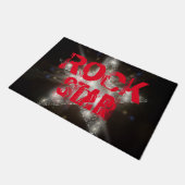 「ロックスター」 ドアマット (アングル)