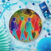 ロックスター ペーパープレート (パーティー)