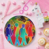 ロックスター ペーパープレート (パーティー)