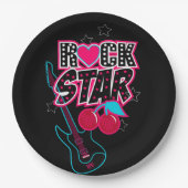 ロックスター ペーパープレート (正面)