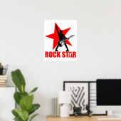 ロックスター ポスター (ホームオフィス)