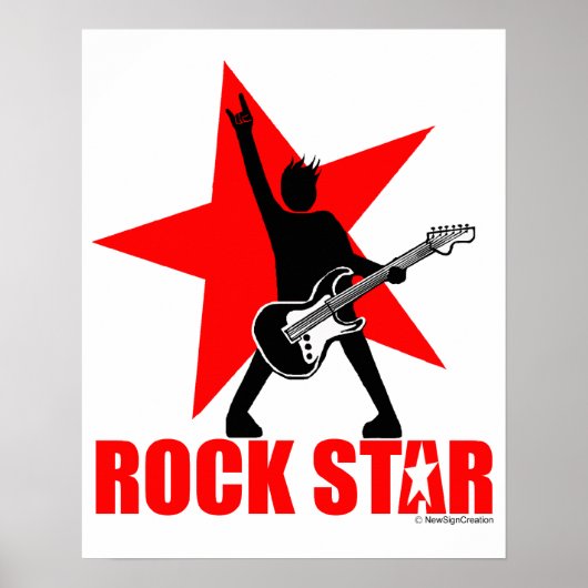 ロックスター ポスター (正面)