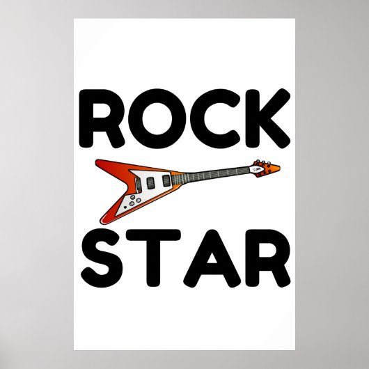 ロックスター ポスター (正面)