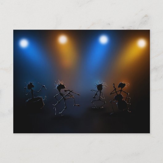 ロックスター ポストカード (正面)