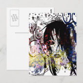 ロックスター ポストカード (正面/裏面)