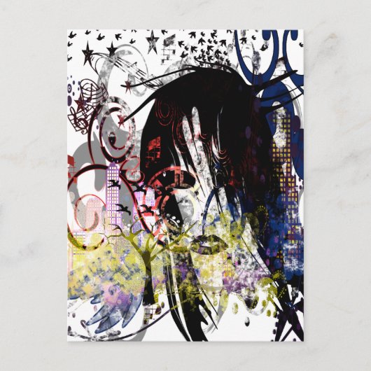 ロックスター ポストカード (正面)