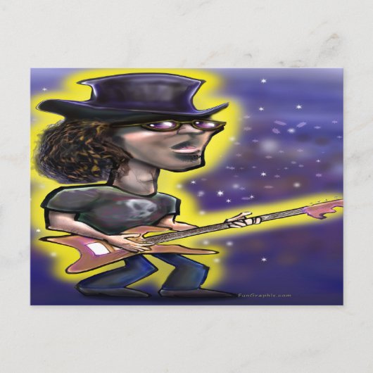 ロックスター ポストカード (正面)