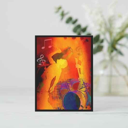 ロックスター ポストカード (スタンド正面)