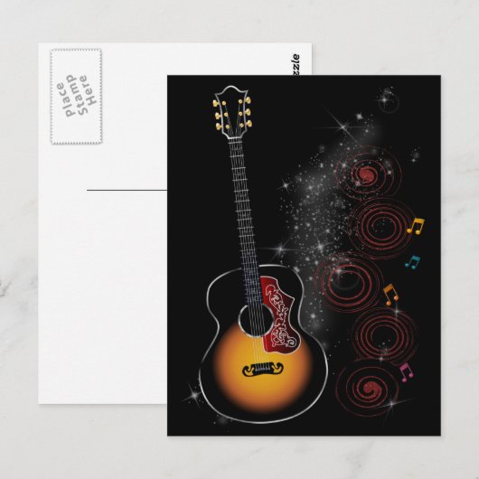 ロックスター ポストカード (正面/裏面)