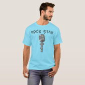 ロックスター ミュージシャン Tシャツ (正面フル)