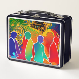 ロックスター メタルランチボックス